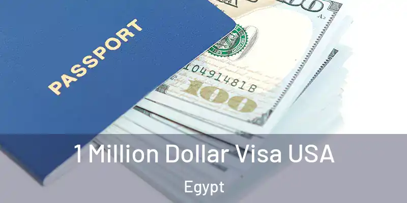 1 Million Dollar Visa USA Egypt