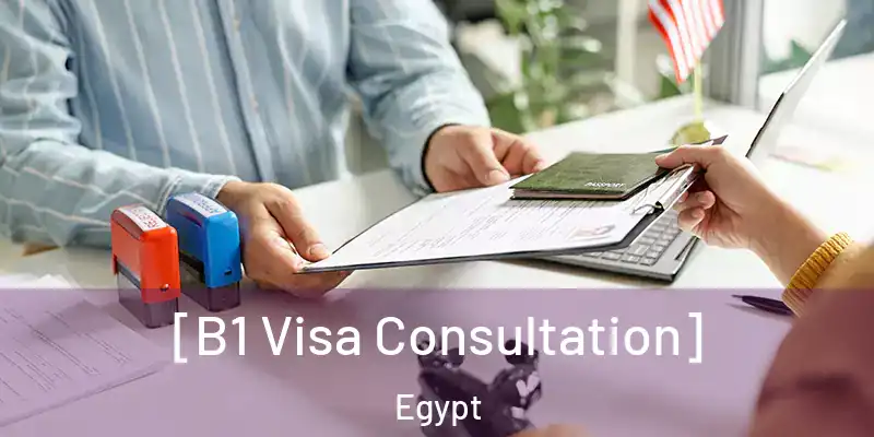 [B1 Visa Consultation] Egypt