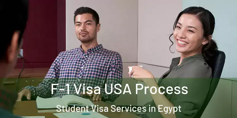 F-1 Visa USA Process Student Visa Services in Egypt
