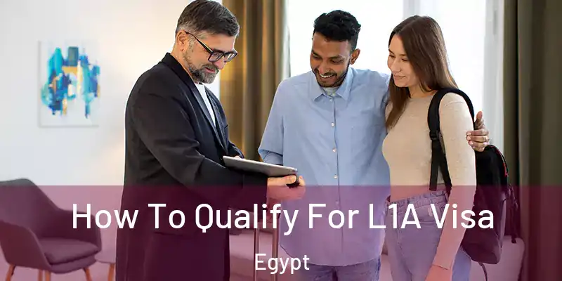  How To Qualify For L1A Visa Egypt
